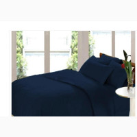 3-in-1 Plain Bedsheet + Duvet