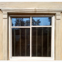 Aluminum Sliding Window With Burglary and Net 001