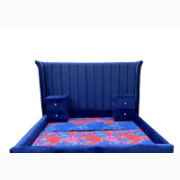 6X6 Padded Bedframe - Brand New
