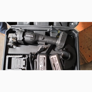 Cordless Angle Grinder Hitachi 118v