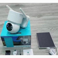 Wifi Battery Solar PTZ Camera App ICSEE