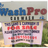 I Am Selling My Carwash and the Land Together if You Are Int
