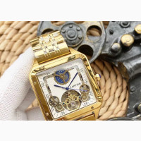 Cartier Gold Chain Watch - High Quality, Brand New, Men#039;s