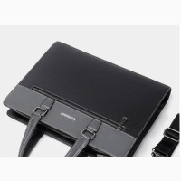 PU Leather Briefcase Bag for Men