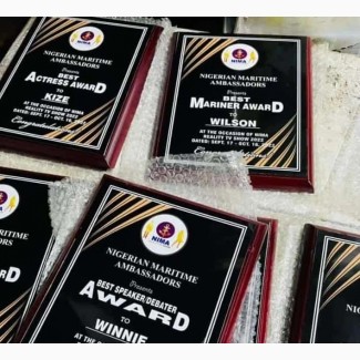 Wooden Award Plaque C2