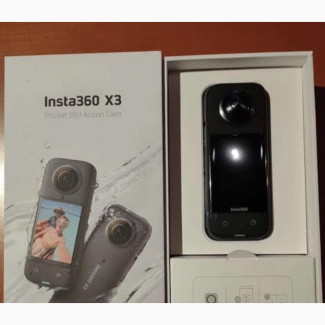 Insta360 X3 - Waterproof 360 Action Camera With Active HDR