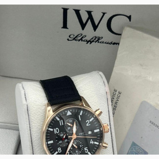 Mens IWC Chronograph Wristwatch