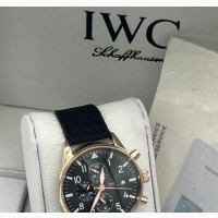 Mens IWC Chronograph Wristwatch