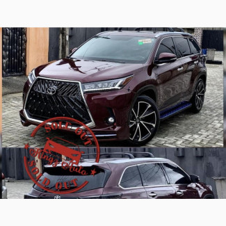 2018 Highlander Upgrade Front and Back Lexus Facelift
