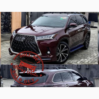 2018 Highlander Upgrade Front and Back Lexus Facelift