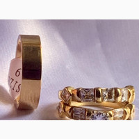 Beautiful Titanium Ring Set