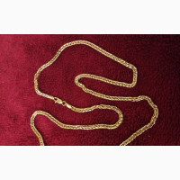 18karat Pure ITALY 750 Gold Necklace Franco Design