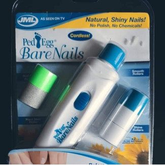 JML Ped Egg Bare Nails Manicure/ Pedicure Set (Cordless)