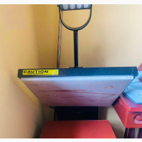 Heat Press Stoning Machine - Like New