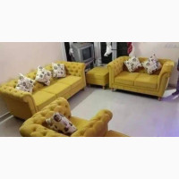 6 Seater Chesterfield Sofa Chairs - Home Interiors