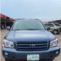Toyota Highlander V6 2005 Blue