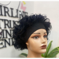 Band Afro Curls Wig
