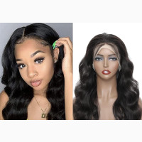 Lace Front Body Wave Fibre Wig