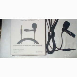 Lavalier Clip-on Microphone For Smartphone iPad iPod Touch