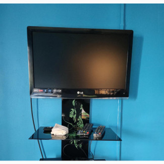 27 LG TV with Wall-Hanger - Neatly Used