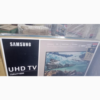 SAMSUNG Smart Tv 75 Inches With Netflix, Web Browser