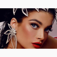 Rhinestone Butterfly Classy Earring