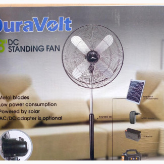 Duravolt 18 Inches AC DC Standing Fan