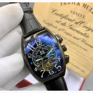 Frank Muller Leather Watch
