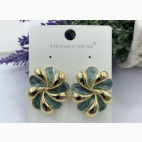 Stylish Viennois Gold Plated Earrings for Women