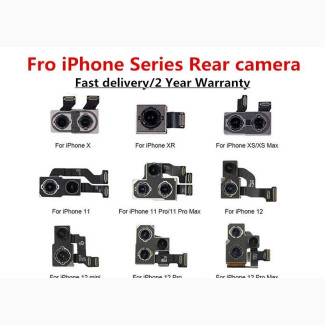IPhone X, XR, 11, 12, 13 Pro Front Back Camera Replacement
