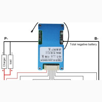 7S 24V 25A Li-Ion Lithium BMS With Balancer and NTC Temp