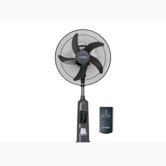 QASA 18 Rechargeable Fan + Remote, LED Light USB Port