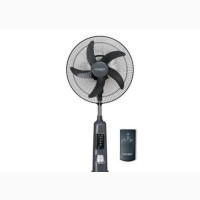 QASA 18 Rechargeable Fan + Remote, LED Light USB Port