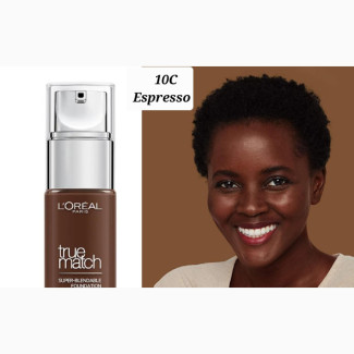 L#039;Oreal Paris 10C Espresso True Match Blendable Foundation