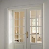 Double Leaf Interior Glass Door