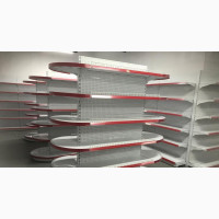 Oval Supermarket Shelves