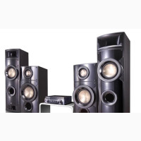 LG AUD Arx8 1600W 4.2ch AV Receiver Dual Subwoofer, DJ App