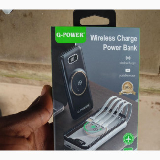 G-Power Wireless Charge 4 in 1 Power Bank - Buy Now