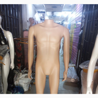 Plastic Male Mannequin Without Head