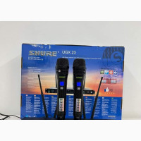 SHURE UGX23 Dual Wireless Distance 400M, 4 Antenna UHF MIC