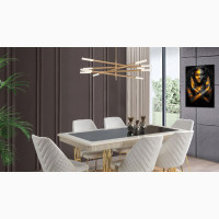 FL Turkey Dining Table by 6