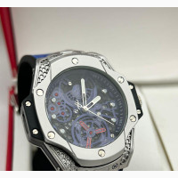 Hublot Genuine Leather Wristwatch - Brand New, High Quality, Stylish, Affordable