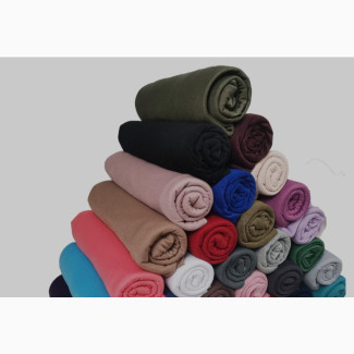 Plain Jersey Scarf and Crumpled Jersey Scarf