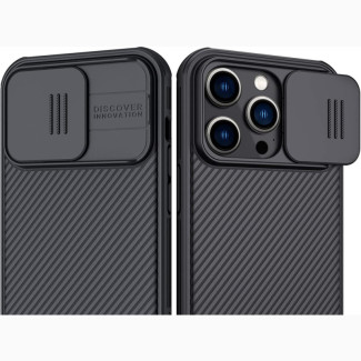 Nillkin Cam Shield Pro iPhone 14 Pro Max Camera Case - Black 6.1#039;#039;