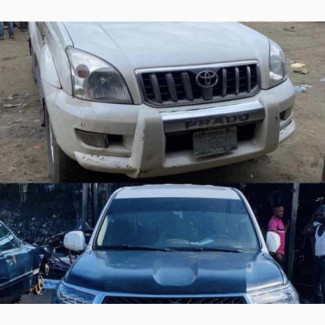 Toyota Land Cruiser Prado 2007 Upgraded to 2018 Kits Available as Seen