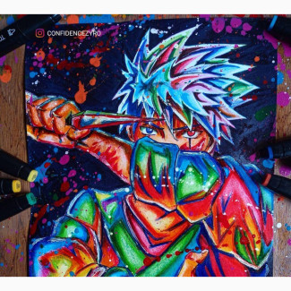 Original Hatake Kakashi/Goku Artwork