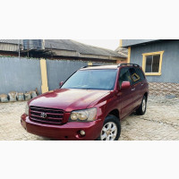 Toyota Highlander V6 FWD 2004 Burgundy