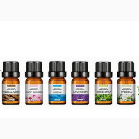 6 Bottles Water-Soluble Aromatherapy Essential Oil-10ml