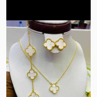 Fashion Jewelry Non-Tarnish Stainless Steel Vca Set