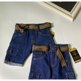 Denim Cargo Short